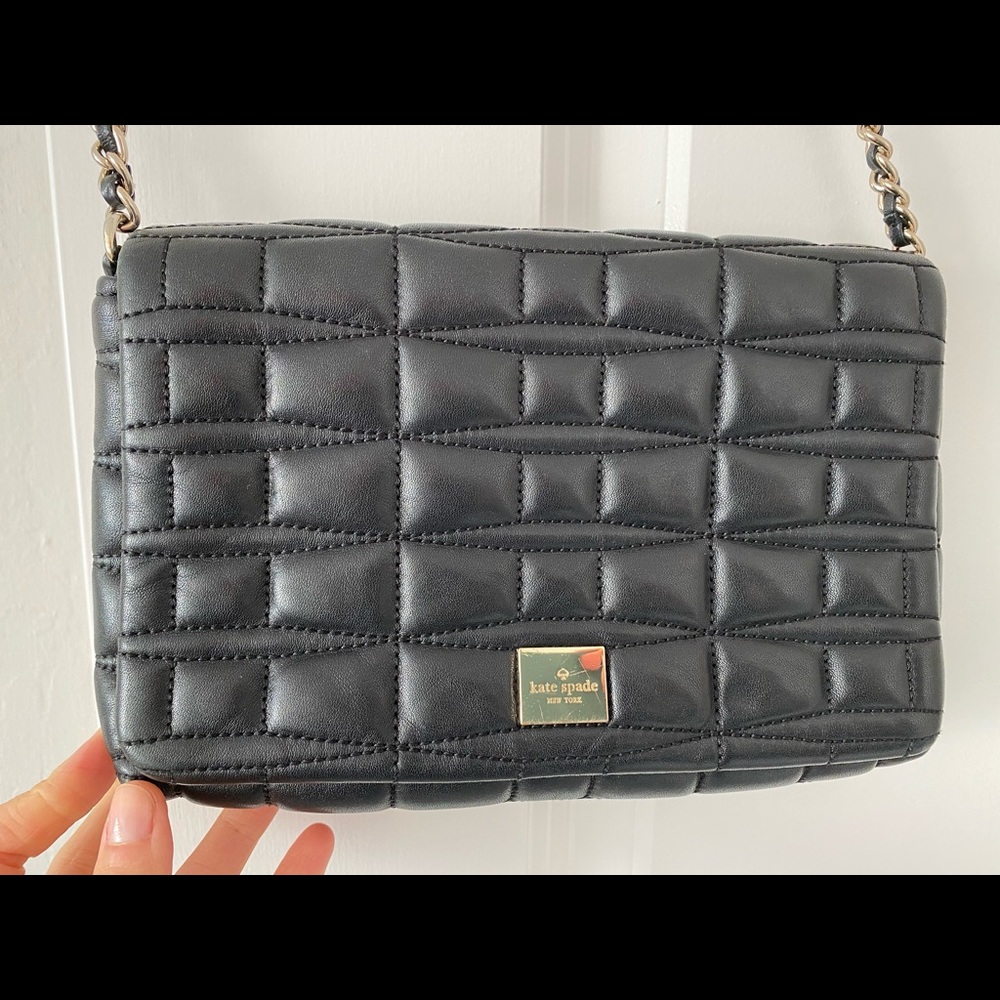Kate Spade quilted leather crossbody purse